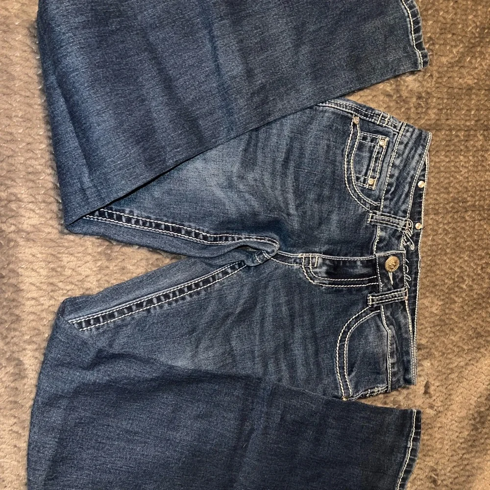 Wired Heart Embellished Bootcut Girls Jeans - Picture 2 of 5